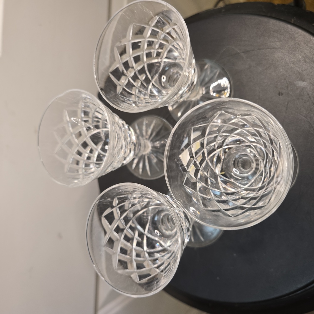 Sherry Glass Adare Waterford Crystal Wine Glass Set Of 4 - Picture 3 of 11